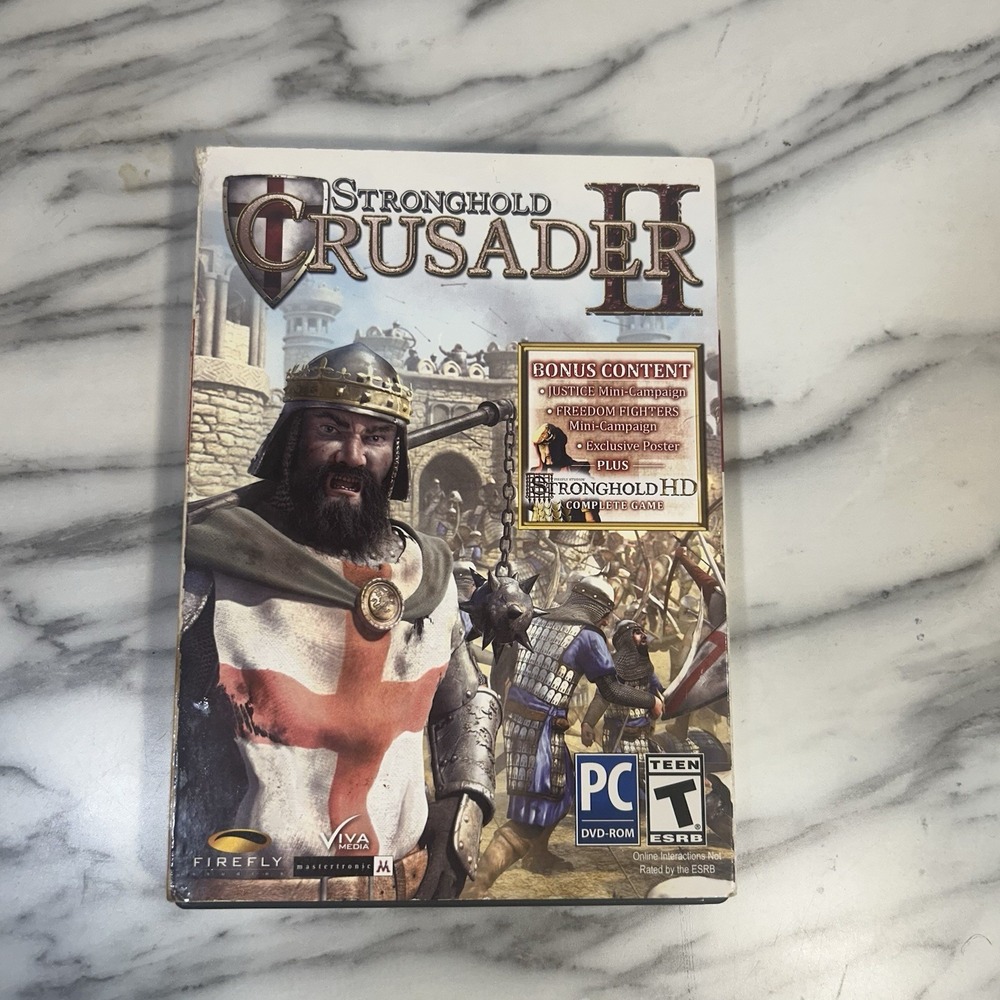 Viva Media Stronghold Crusader 2 II Pc game GUC‎